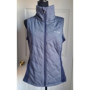 Women's Blue Columbia Vest